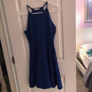 Navy blue dress